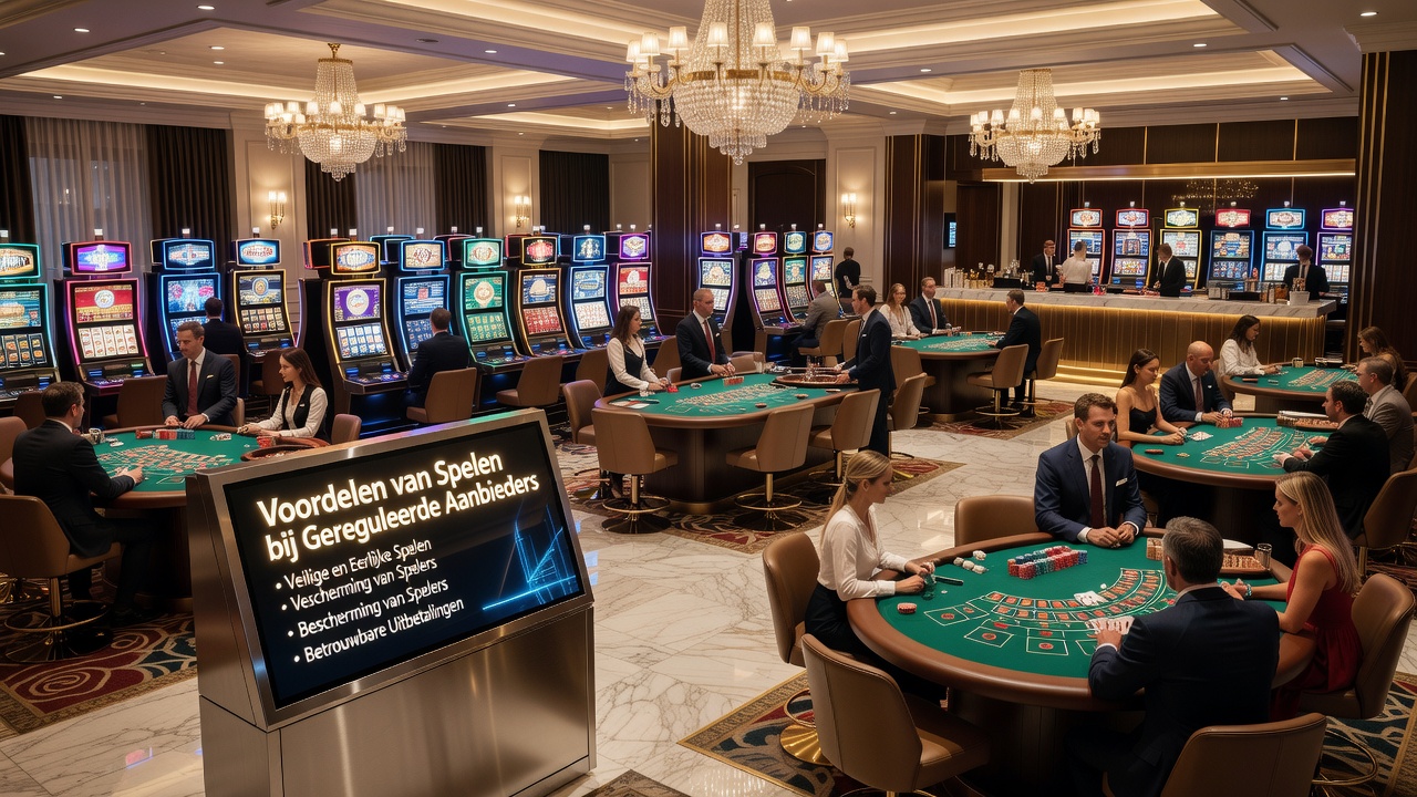 Voordelen van Spelen bij Gereguleerde Aanbieders - casino overzicht